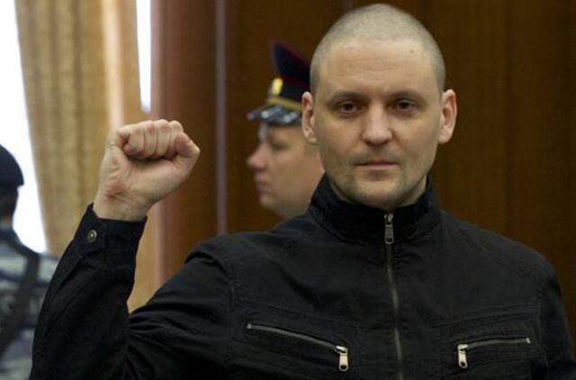 Kalinamas Kremliaus kritikas Sergejus Udalcovas paskelbė bado streiką