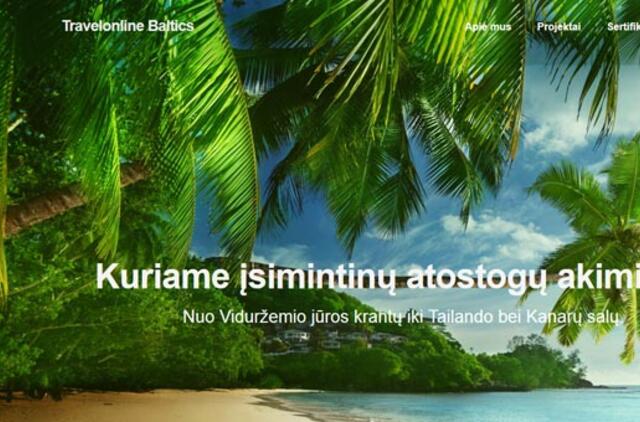 Laikinai sustabdyta "Travelonline Baltics" veikla