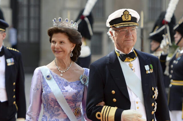 Lietuvoje viešės Švedijos karališkoji pora