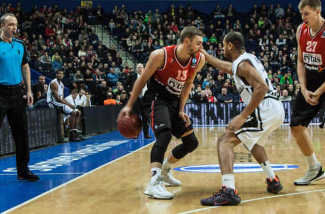 "Lietuvos ryto" krepšininkai namuose pralaimėjo "Avtodor" komandai