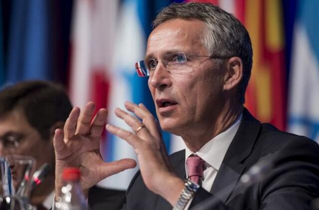 NATO vadovas kaltina Vladimiras Putiną ilginant Sirijos krizę