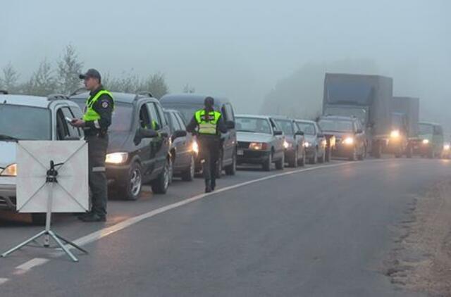 Pirmadienio rytą gaudė neblaivius vairuotojus
