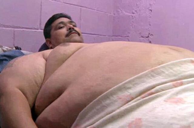 Sunkiausias pasaulio žmogus mes svorį