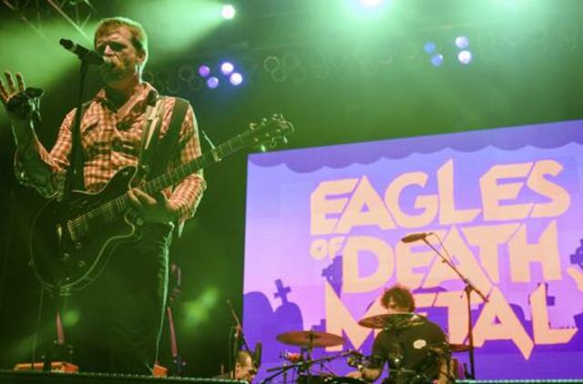 "Eagles of Death Metal" grįš koncertuoti į Paryžiaus "Bataclan" koncertų salę