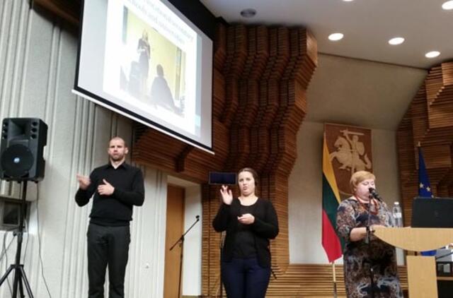 Klaipėdoje - respublikinis gestų kalbos vertėjų konkursas