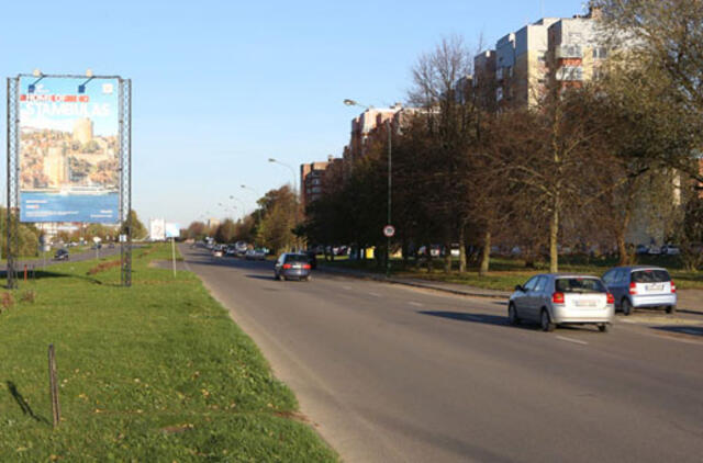 Komisija Klaipėdoje rado per daug plačių gatvių