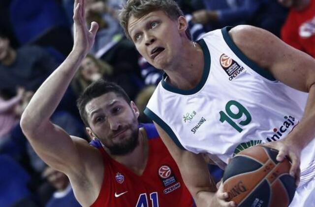 Mindaugas Kuzminskas smarkiai prisidėjo prie "Unicaja" pergalės prieš CSKA