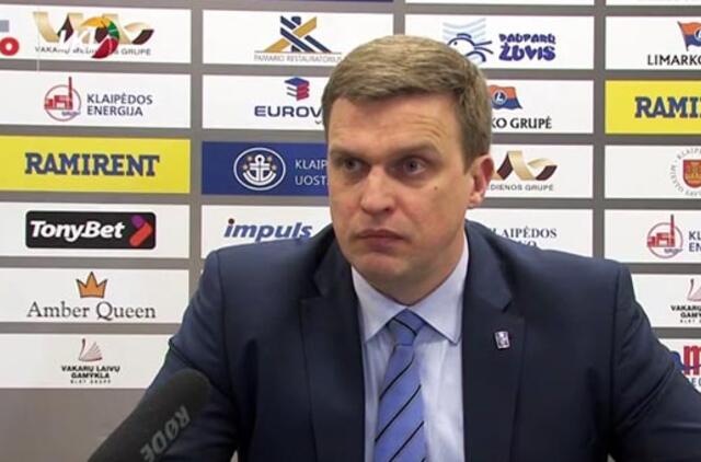 "Neptūno" treneris nebepasitiki Simu Galdiku