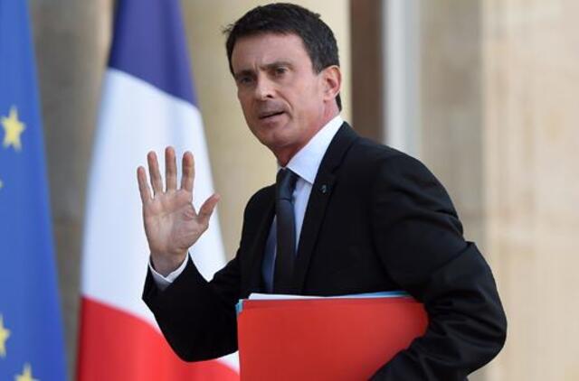 Prancūzijos premjeras įspėja dėl tolesnių išpuolių grėsmės