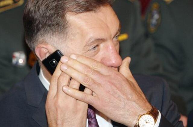 Premjeras saugumo situaciją aptarė su vidaus reikalų ministru
