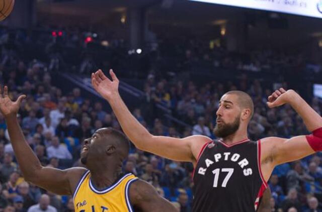 "Raptors" su Jonu Valančiūnu pralaimėjo NBA lyderiams