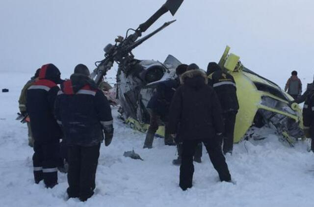 Rusijoje sudužus sraigtasparniui žuvo 15 žmonių