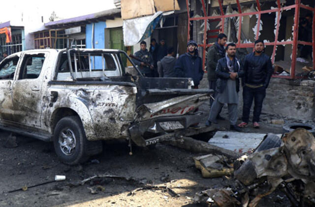 Afganistanas: prie Kabulo oro uosto susisprogdino savižudis teroristas