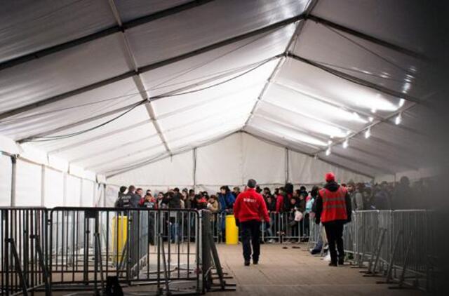 Audros ir sienų kontrolė sumažino pabėgėlių srautą į Vokietiją