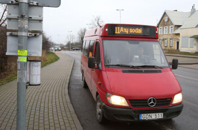 Į rajoną - dar viena transporto gija