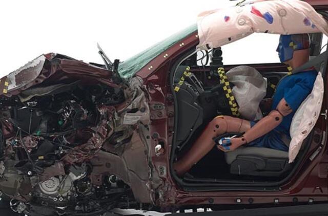 IIHS automobilių saugumo reitinge pirmauja "Toytoa" ir "Honda" modeliai