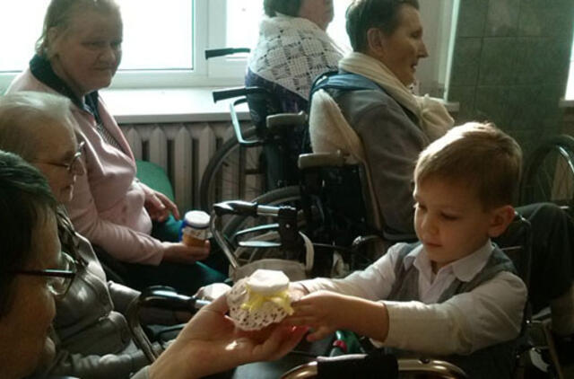 "Ir mažoj širdelėj daug gerumo telpa"