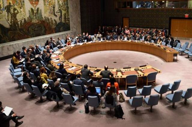 Lietuva baigia darbą Jungtinių Tautų Saugumo Taryboje