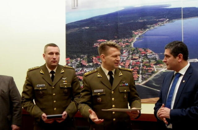 Neringa bendradarbiaus su Krašto apsaugos rinktine