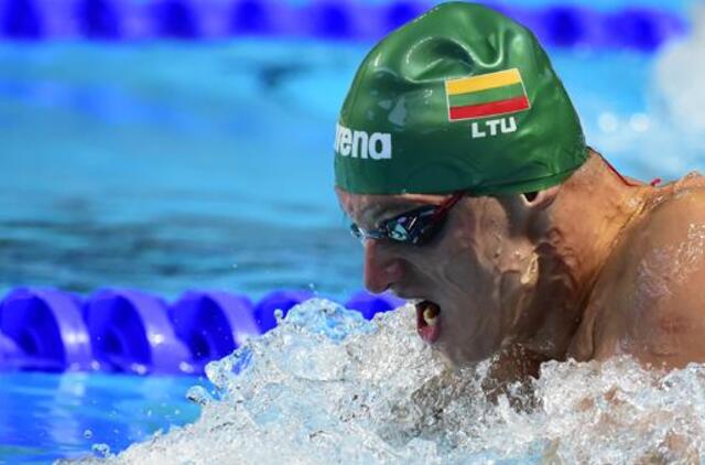 Plaukikas Giedrius Titenis Olandijoje iškovojo antrąjį sidabro medalį