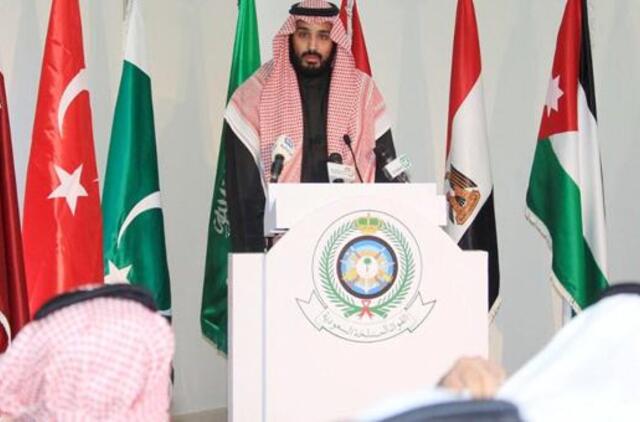 Saudo Arabija paskelbė apie 34 musulmoniškų šalių aljansą prieš terorizmą