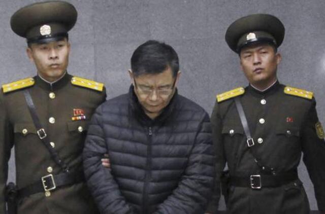 Šiaurės Korėjoje pastorius iš Kanados nuteistas kalėti iki gyvos galvos