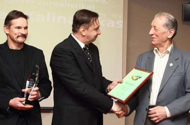 Sporto žurnalistų federacija pagerbė nominantus