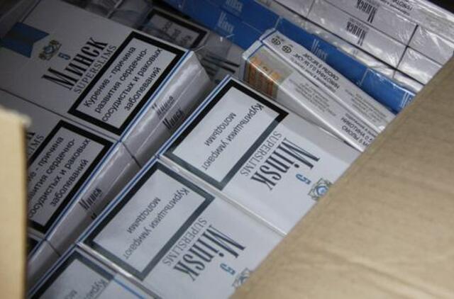 Tyrimas: beveik 9 proc. sumažėjo nelegalių cigarečių dalis rinkoje