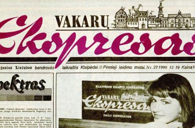 "Vakarų ekspresas". 1990 12 19