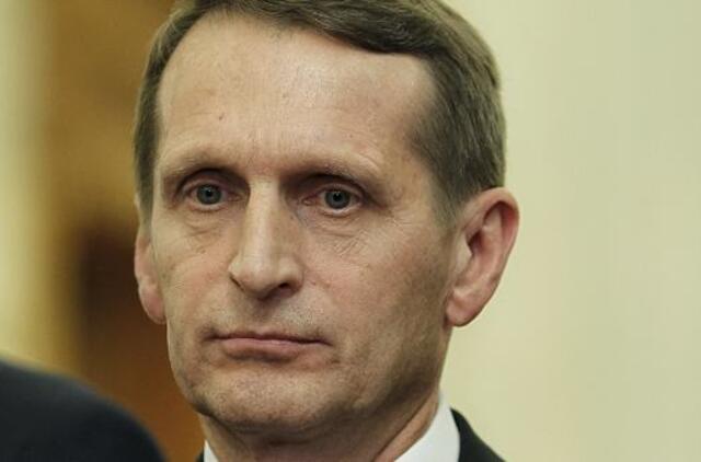 Valstybės Dūmos pirmininkas Sergejus Naryškinas kaltinamas plagiatu