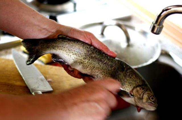 Žuvų Danės krantinėje atsirado su kaupu