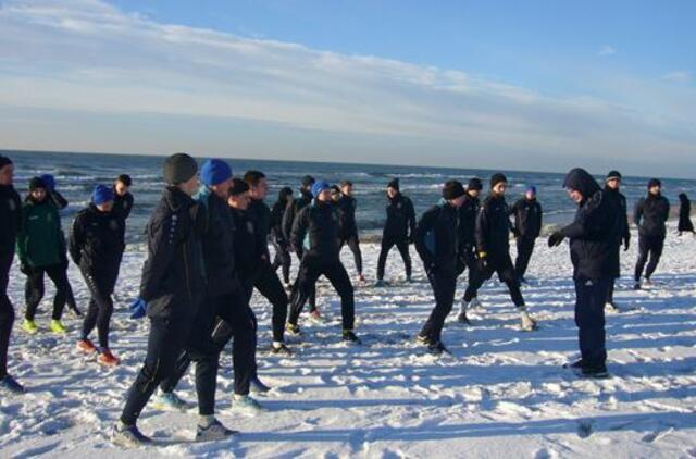 "Atlanto" futbolininkai išskrido į Kiprą