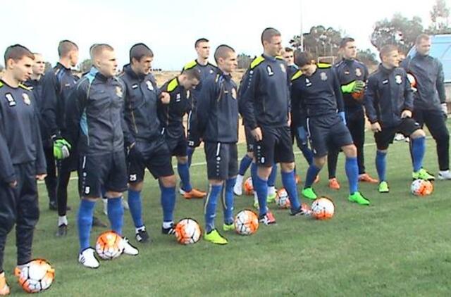 "Atlanto" futbolininkai jau pluša Kipre