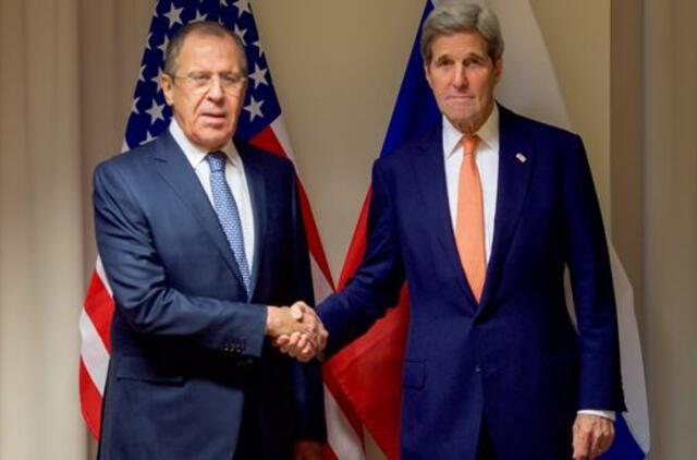 Dėl Sirijos opozicijos nesusitarusios JAV ir Rusija teigia, kad Sirijos derybos turėtų įvykti šį mėnesį