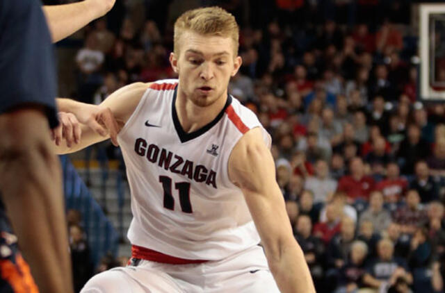 Domantas Sabonis NCAA rungtynėse pelnė 17 taškų ir atkovojo 13 kamuolių