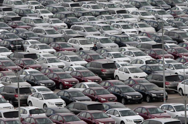 "General Motors" pardavimai Kinijoje 2015-aisiais kilstelėjo 5,2 proc.