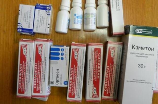 Nelegalūs vaistai iš turgavietės nedingsta