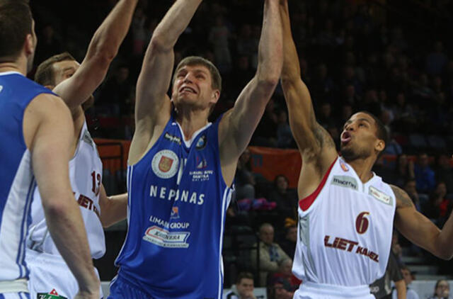"Neptūnas" namų arenoje nusileido "Lietkabeliui"