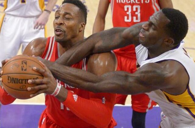 "Rockets" krepšininkai nugalėjo "Lakers" ekipą