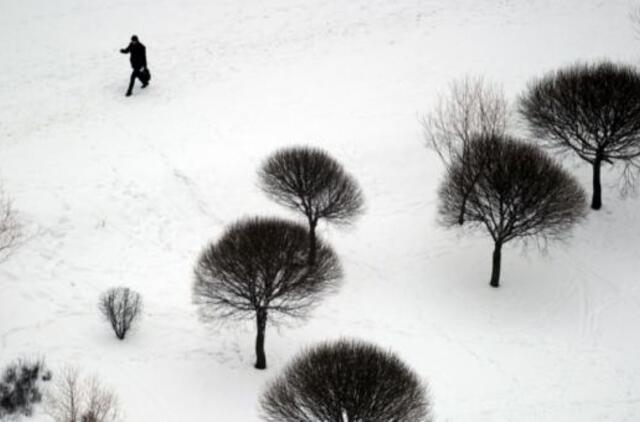 Sinoptikė: sniegas, pūga, orai kasdien vis šaltės