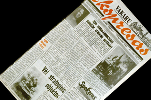 "Vakarų ekspresas". 1991 01 10