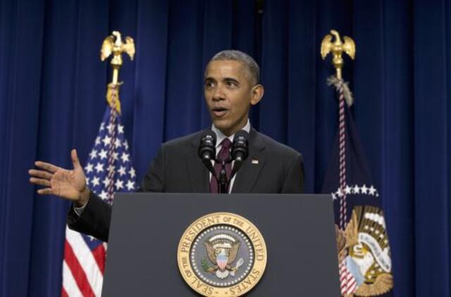 Barakas Obama nori, kad Britanija liktų Europos Sąjungoje