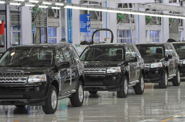 Didžiojoje Britanijoje sausį automobilių gamyba pakilo 8 proc.