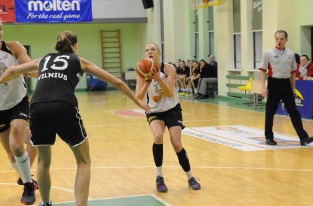Klaipėdos "Fortūna" nusileido vilnietėms