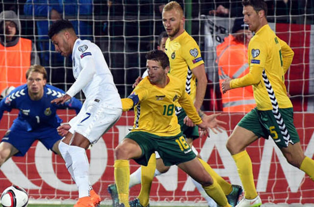 Lietuvos rinktinė FIFA reitinge nukrito į 128-ąją vietą