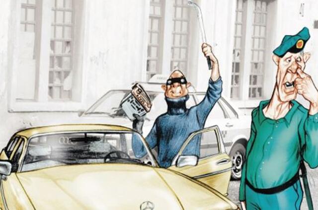 Nusikaltėlius gaudysit patys