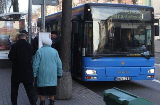Šviesų festivalis pakoreguos viešojo transporto eismą
