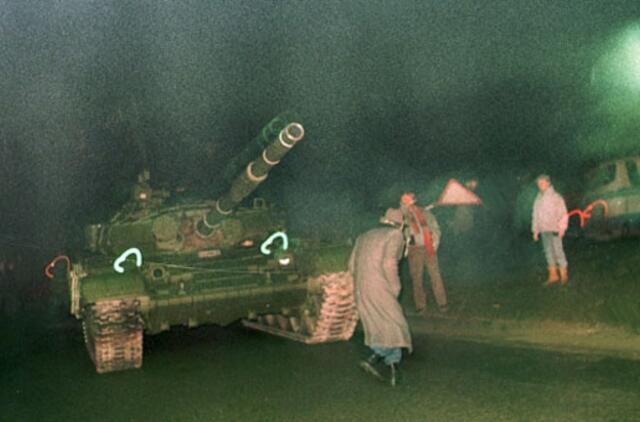 1991 metų sausio įvykių byloje parodymus duodantis Genadijus Ivanovas kategoriškai neigia savo kaltę