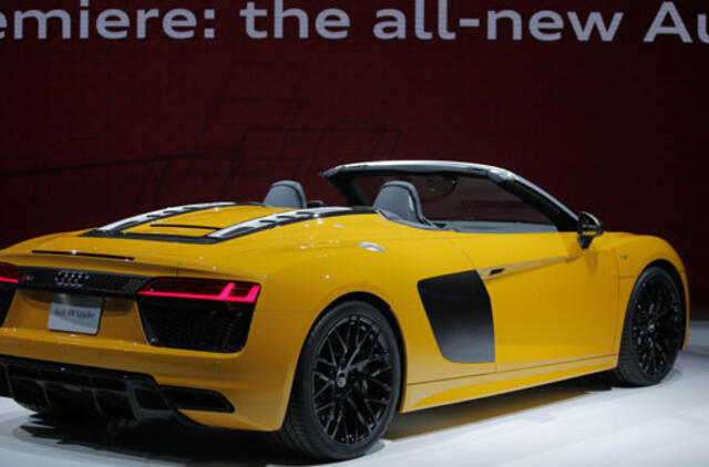"Audi" JAV rinkoje iki 2019-ųjų pristatys 12 atnaujintų modelių