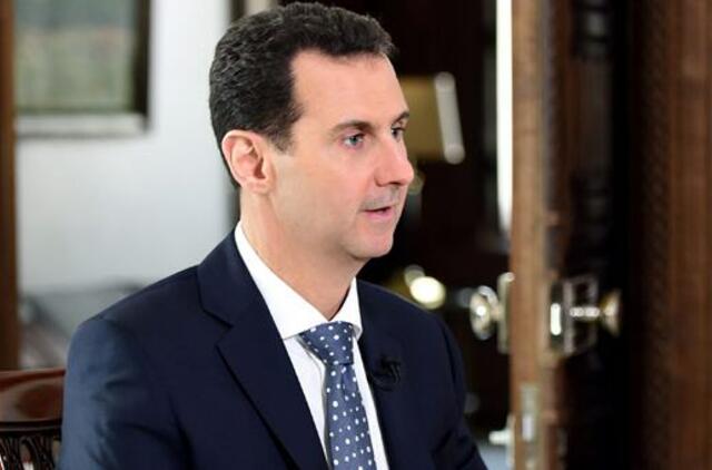Bašaras al Asadas žada priešininkams „visišką" amnestiją, jei šie sudės ginklus